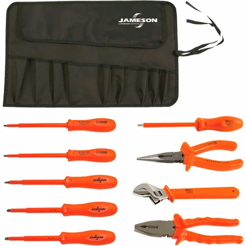 Jameson Tools JT-KT-00006 1000V Insulated General Purpose Tool Kit, 9-Piece 3 Jameson Tools JT-KT-00006 1000V Insulated General Purpose Tool Kit, 9-Piece