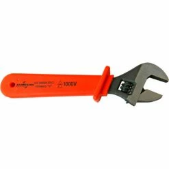 Jameson Tools 1000V Insulated Adjustable Wrench, 15"