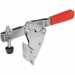J.W. Winco 820.2 Horizontal Acting Toggle Clamp Vertical Mounting Base, Stainless Steel, Size 75