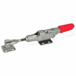 J.W. Winco, GN853-NI Latch-Type Toggle Clamp, 853-320-TG-NI, W/ Latch Bracket, Stainless Steel