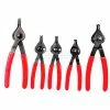 K-Tool International K-Tool KTI-55001 5 Piece Reversible Internal/External Snap Ring Plier Set -Hand Tools popular store K T 55001