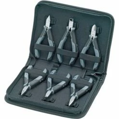 KNIPEX® 00 20 17 6 Pc Electronic Pliers Set Esd