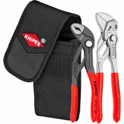 KNIPEX® 00 20 72 V01 2 Pc Mini Pliers In Belt Pouch 86 03 150 And 87 01 125