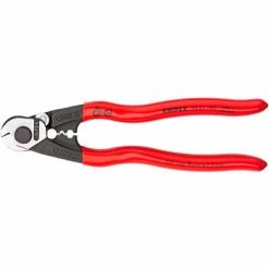 KNIPEX® 95 61 190 SBA Wire Rope Cutters 7-1/2" OAL