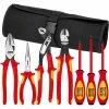 KNIPEX® 9K 98 98 26 US 7 Pc Pliers / Screwdriver Insulated Tool Set 1,000V, Nylon Pouch -Hand Tools popular store KNI 9K989826US