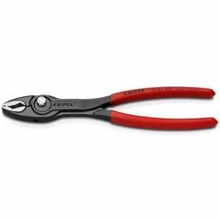 Knipex® TwinGrip Slip Joint Plier W/ Polished Head & Plastic Coated Handle, 8"L -Hand Tools popular store KNX 82 01 200