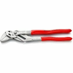 Knipex® Chrome Plated Plier Wrench W/ Plastic Coated Handle, 10"L -Hand Tools popular store KNX 86 03 250