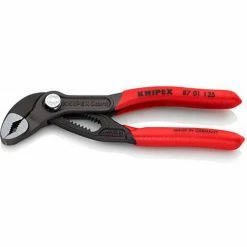 Knipex® Cobra® Water Pump Plier W/ Polished Head & Plastic Coated Handle, 5"L 23 Knipex® Cobra® Water Pump Plier W/ Polished Head & Plastic Coated Handle, 5"L -Hand Tools popular store KNX 87 01 125