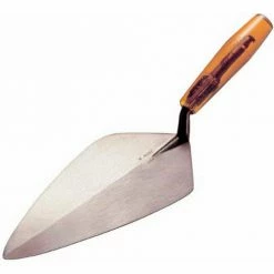 W.W. Rose W.Rose™ RO1412-10-1/2 Wide London Pattern Brick Trowel W/Plastic Handle, 10-1/2"