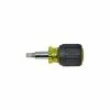 Klein Tools® 32561 6-in-1 Stubby Multi-Bit Screwdriver/Nutdriver -Hand Tools popular store KTI 32561