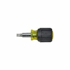 Klein Tools® 32561 6-in-1 Stubby Multi-Bit Screwdriver/Nutdriver