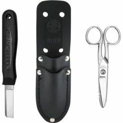 Klein Tools® 46037 Cable Splicer's Knife & Electrician Scissors Kit