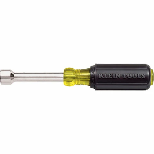 Klein Tools® 630-5/16 5/16" 3" Hollow Shaft Nut Driver W/ Cushion-Grip 3 Klein Tools® 630-5/16 5/16" 3" Hollow Shaft Nut Driver W/ Cushion-Grip