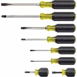 Klein Tools® 8 Piece Cushion-Grip Screwdriver Set 85078