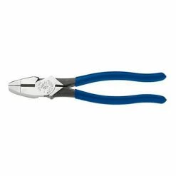 Klein Tools® D213-9NE 9" High Leverage New England Style Linesman Plier W/ Side Cutters
