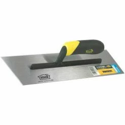 M-D Building Products M-D Premium Trowel (14"), 20048, 1/16"X1/16"X1/16" Sq Notch, Silver - Pkg Qty 6