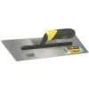 M-D Building Products M-D Premium Trowel (14"), 20049, 1/8"X1/8"X1/16" Flat V Notch, Silver - Pkg Qty 6 -Hand Tools popular store MDB 20049