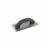 M-D Building Products M-D Econo Trowel, 20064, 1/16"X1/16"X1/16" Sq-Notch, Silver - Pkg Qty 12 -Hand Tools popular store MDB 20064