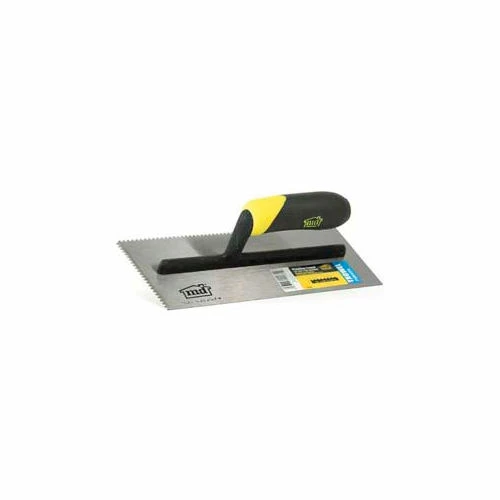 M-D Building Products M-D Premium Trowel, 30000, 3/16"X1/4"X5/16" Flat V Notch, Silver - Pkg Qty 6 3 M-D Building Products M-D Premium Trowel, 30000, 3/16"X1/4"X5/16" Flat V Notch, Silver - Pkg Qty 6