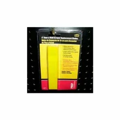 M-D Building Products M-D Floor/Wall Scraper Replace Blade, 49977, 4", Silver/Black - Pkg Qty 6