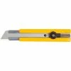 OLFA® H-1 Rubber Inset Grip Ratchet-Lock Utility Knife - Yellow -Hand Tools popular store OF9 5006