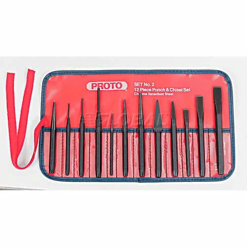 Proto J2S2 12 Piece Punch & Chisel Set 3 Proto J2S2 12 Piece Punch & Chisel Set