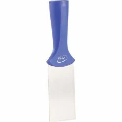 Vikan 40108 2" Stainless Steel Handle Mounted Scraper, Purple