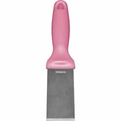 Remco 69711 1.5" Stainless Steel Scraper, Pink