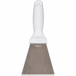 Remco 69725 3" Stainless Steel Scraper, White