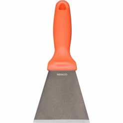 Remco 69727 3" Stainless Steel Scraper, Orange