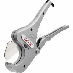 RIDGID® Model No. Rc-2375 Ratchet Action Plastic Pipe & Tubing Cutter, 1/2" - 2-3/8" Capacity