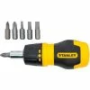 Stanley 66-358 7 PC. Stubby Phillips & Slotted Multi-Bit Ratcheting Screwdriver Set -Hand Tools popular store SNY 66 358