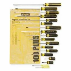 Stanley 66-520-A 100 Plus® 18 Piece Combination Screwdriver Set