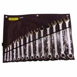 Stanley 85-990 14 Piece Satin Finish Combination Wrench Set, 12 Point