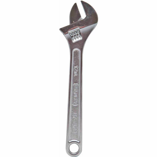 Stanley 87-473 Adjustable Wrench, 12" Long 3 Stanley 87-473 Adjustable Wrench, 12" Long