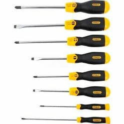 Stanley 91-541 8 Piece Cushion Grip Screwdriver Set