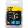 Stanley PSS42-1B Steel Rivets 1/8" x 1/8", 100 Pack -Hand Tools popular store SNY PSS42 1B
