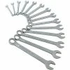 Sunex Tools 9715A 14 PC. 6-19MM Metric Raised Panel Combination Wrench Set W/ Storage Pouch -Hand Tools popular store SXT 9715