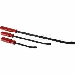 Sunex Tools 9803 3 PC. 12",17" & 25" Professional Pry Bar Set W/ No Slip Handles