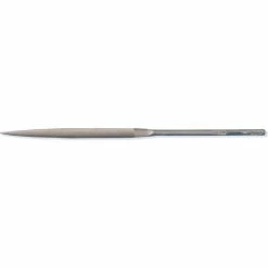 Import Needle Files Length: 6.25", Cut 2 Half Round Pattern - Package of 12