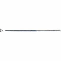 Grobet USA Grobet Three Square Diamond Needle File 5.5" - 170/220 Grit, Fine