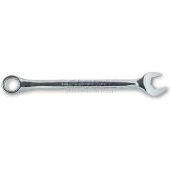 Urrea 1220 5/8" 12-Point Full Polish Chrome Combination Wrench
