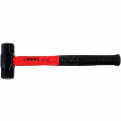 Urrea Octagonal Sledge Hammer, 1434GFV, 3Lb Head, 15-1/4" Fiberglass Handle