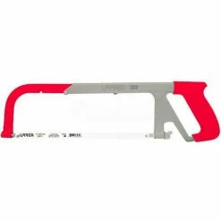Urrea Adjustable Hacksaw Frame, 352, 15-1/2" Long, Holds 8, 10 & 12" Blades
