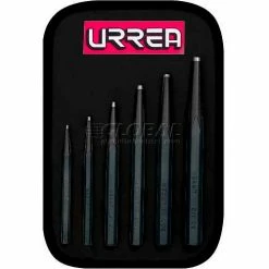 Urrea Short Punch Set, 50A, 6 Piece Set