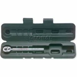 Urrea Micrometer Preadjusted Torque Wrench, 1/4" Drive, 6-1/2" Long, 1-5 Ft/Lb Torque Range