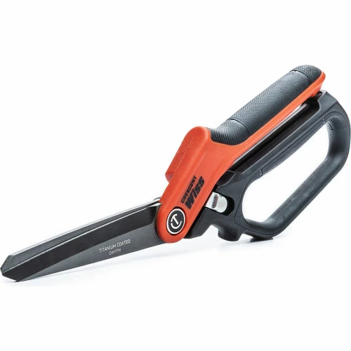 Crescent Wiss® 11" Heavy Duty Titanium Coated Single Ring Tradesman Shears - Pkg Qty 4 4 Crescent Wiss® 11" Heavy Duty Titanium Coated Single Ring Tradesman Shears - Pkg Qty 4 - Image 2