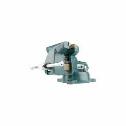 Wilton 21300 Model 744 4" Jaw Width 4-1/2" Opening Capacity 3-7/16" Throat Mechanics Vise W/ Swivel