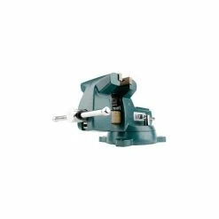Wilton 21500 Model 746 6" Jaw Width 4-1/8" Throat Depth Mechanics Vise W/ Swivel Base