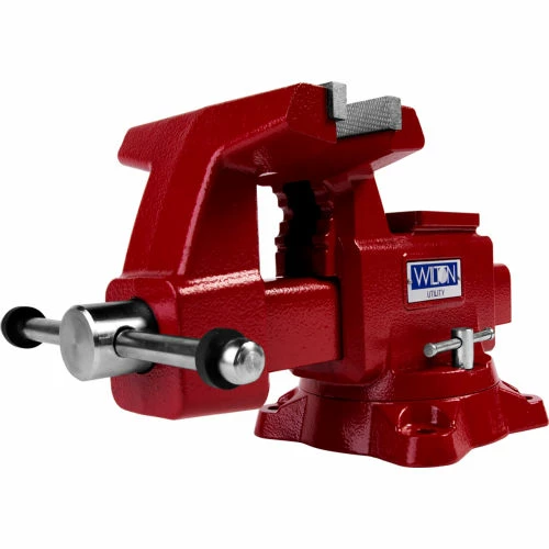Wilton Utility Bench Vise 6-1/2" Jaw Width, 6" Jaw Opening, 360° Swivel Base 3 Wilton Utility Bench Vise 6-1/2" Jaw Width, 6" Jaw Opening, 360° Swivel Base